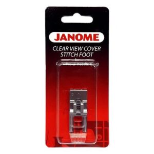 Janome Clear View Cover Stitch Foot for CoverPro (3 Needle Type)