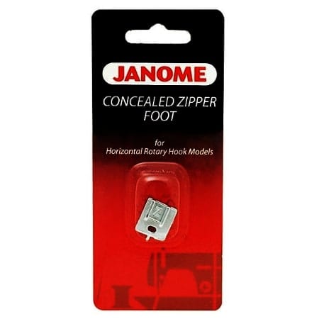Janome Concealed Zipper Foot