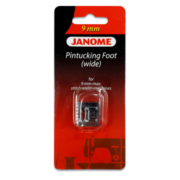 Janome Pintucking Foot (Wide) - 9mm