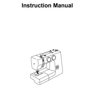 Elna 1000 Instruction Manual PDF Download