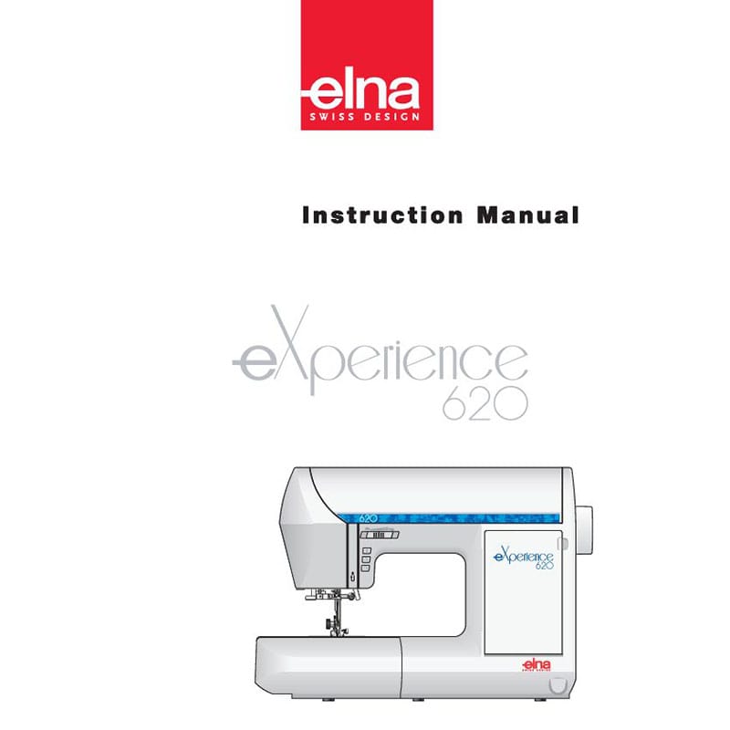 Instruction Manual - Elna eXperience 620 (6200) Front-Page